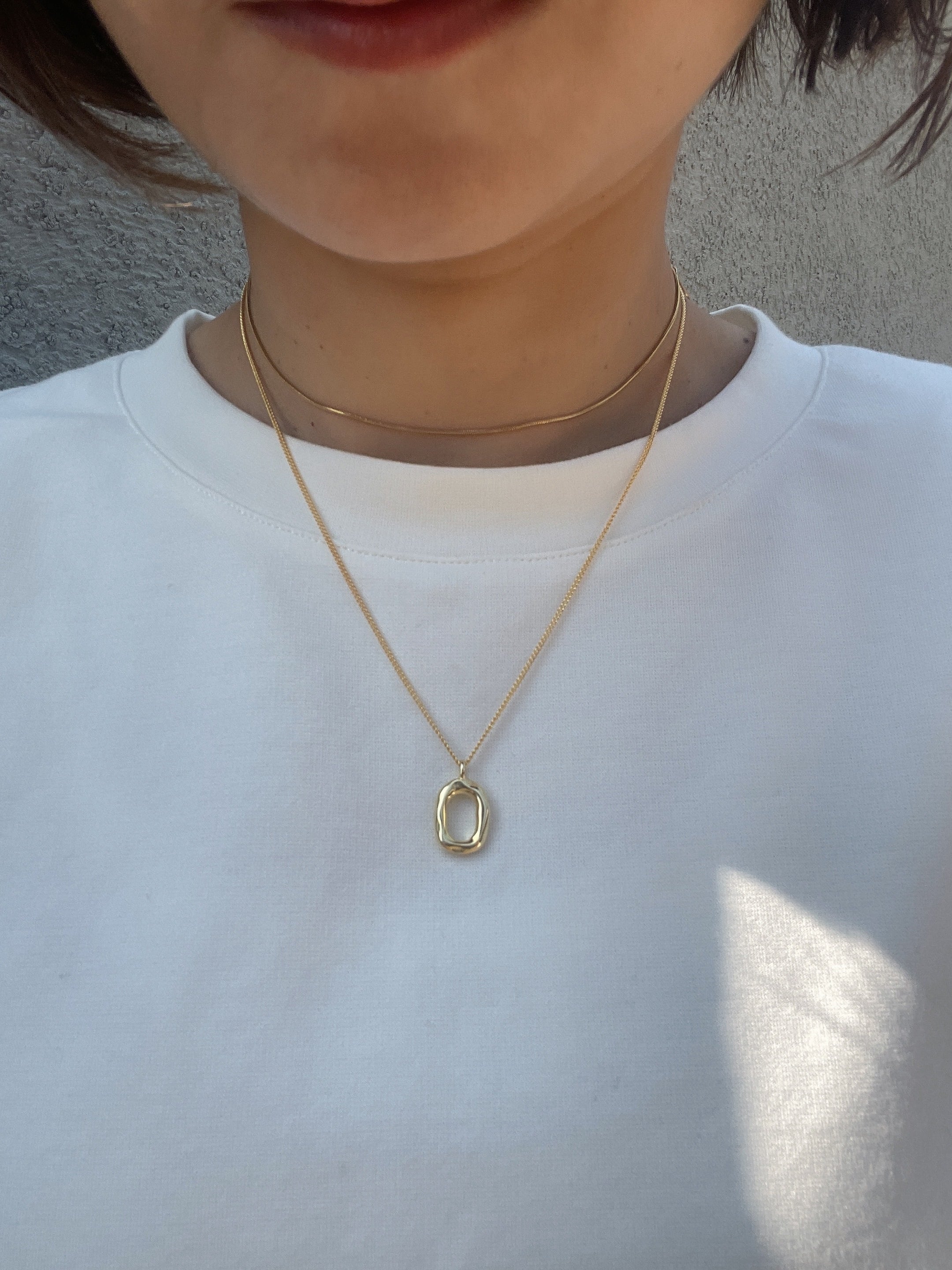 オーバルネックレス | joie