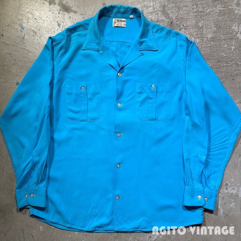 【送料無料❗️】60s ビンテージ 1st後期型 ユーティリティシャツ ジャケット 60's U.S.ARMY OG107 サテンシャツ 筒袖1st後期