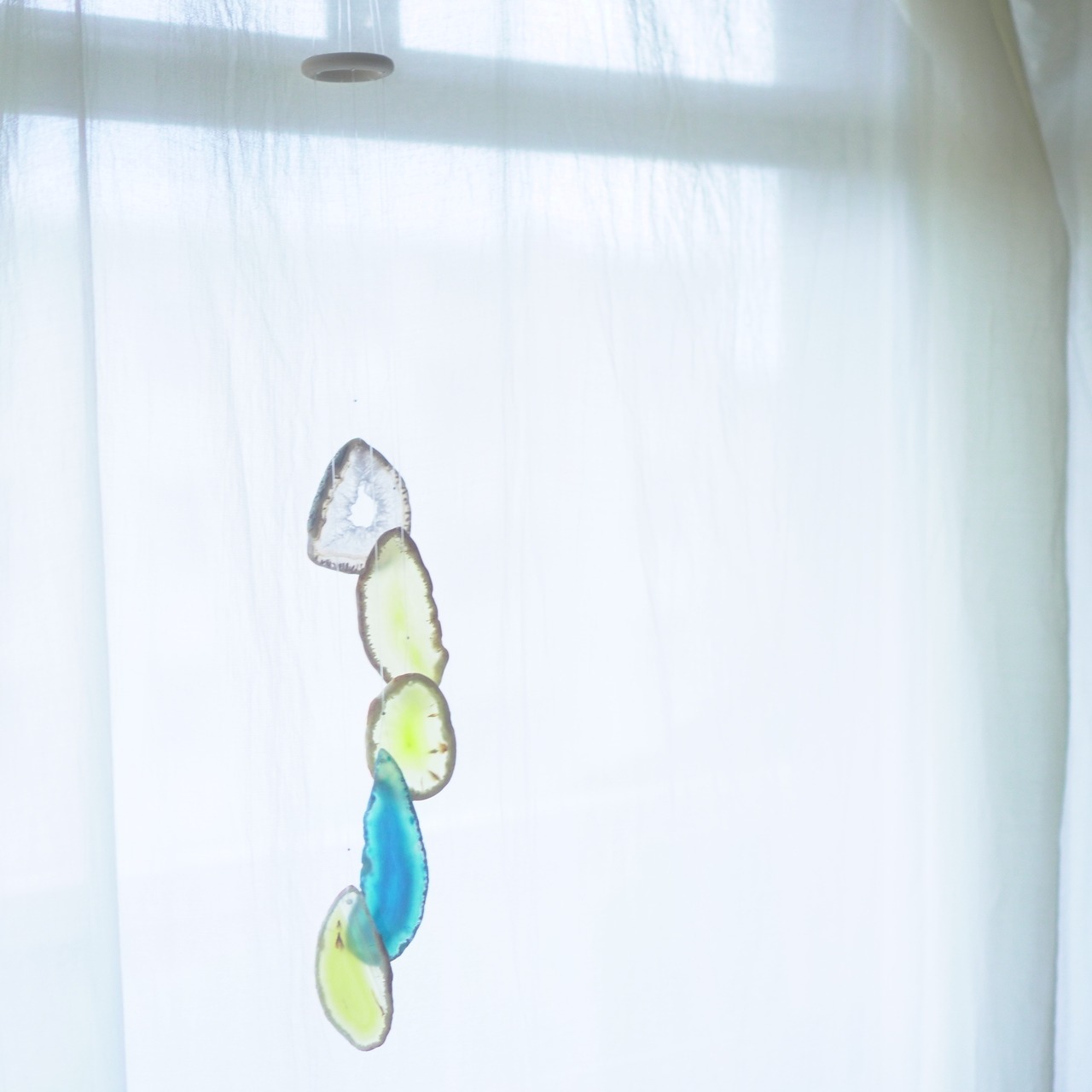 Lemon Sherbet 07 - アゲートヒーリングチャイム / Agate Sun Catcher Wind Chime 1002