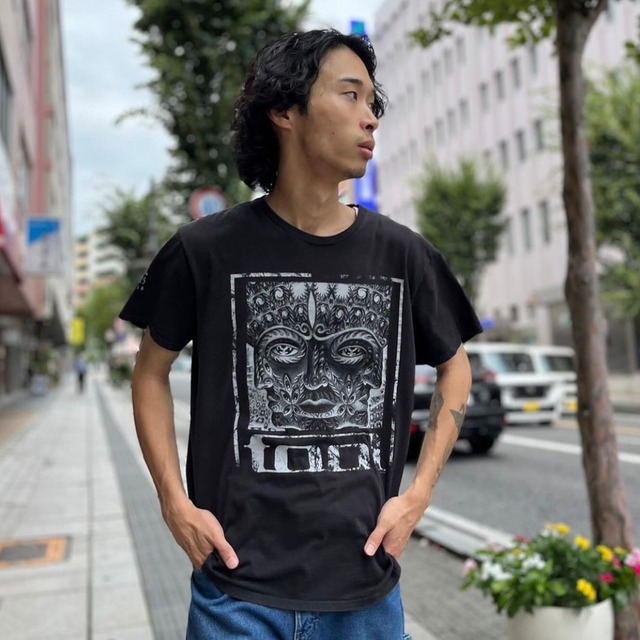民族要素◎” TOOL Printed Tee (Black) Size L プリントTシャツ バンド 