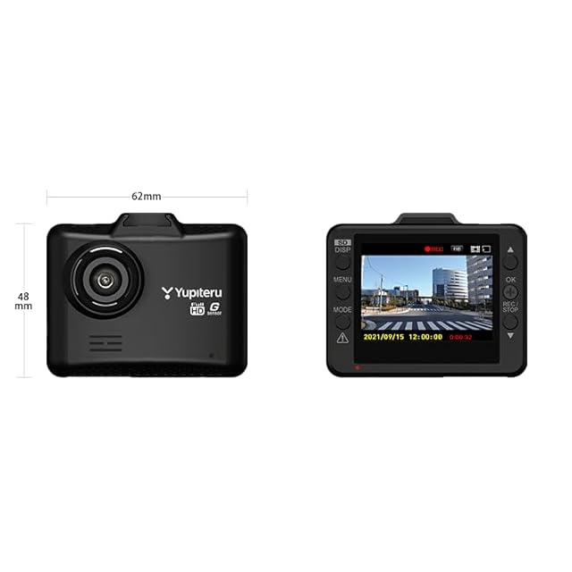 ユピテル ドライブレコーダー DRY-ST1100P 前方 1カメラ 200万画素