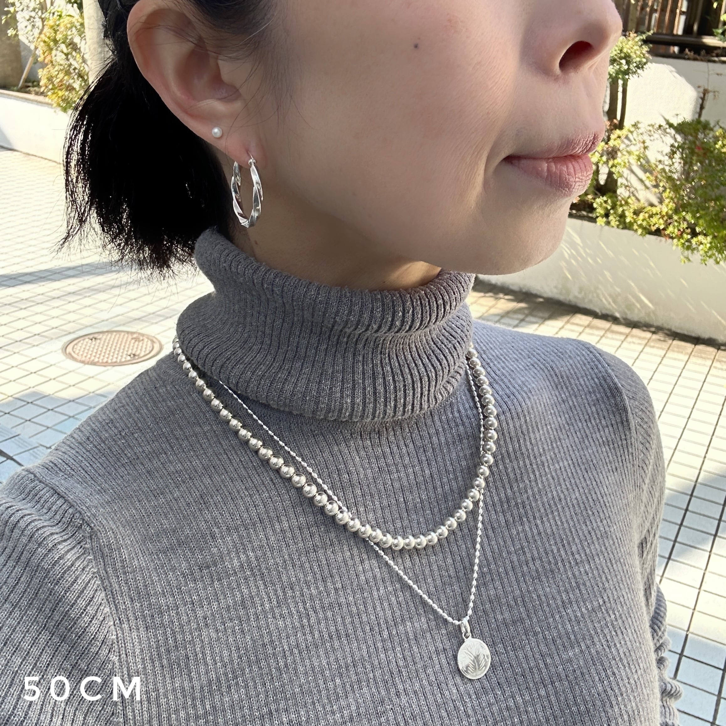 【ラスト1！】カービング リーフコイン ペンダント | 【公式通販】鎌倉のシルバージュエリー専門店リトルラグーン鎌倉 powered by BASE