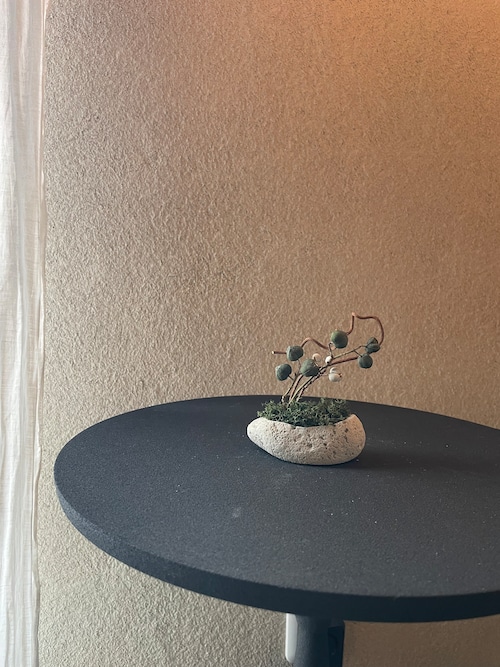 13 軽石枝アレンジ