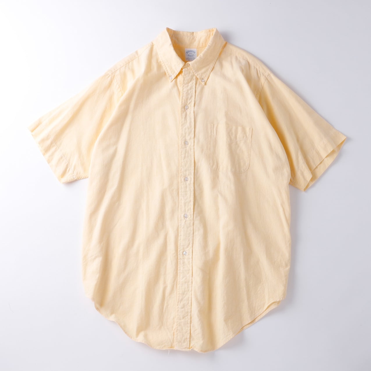 極美品】 70s BROOKS BROTHERS Vintage B.D Oxford Shirt S/S 6 Button