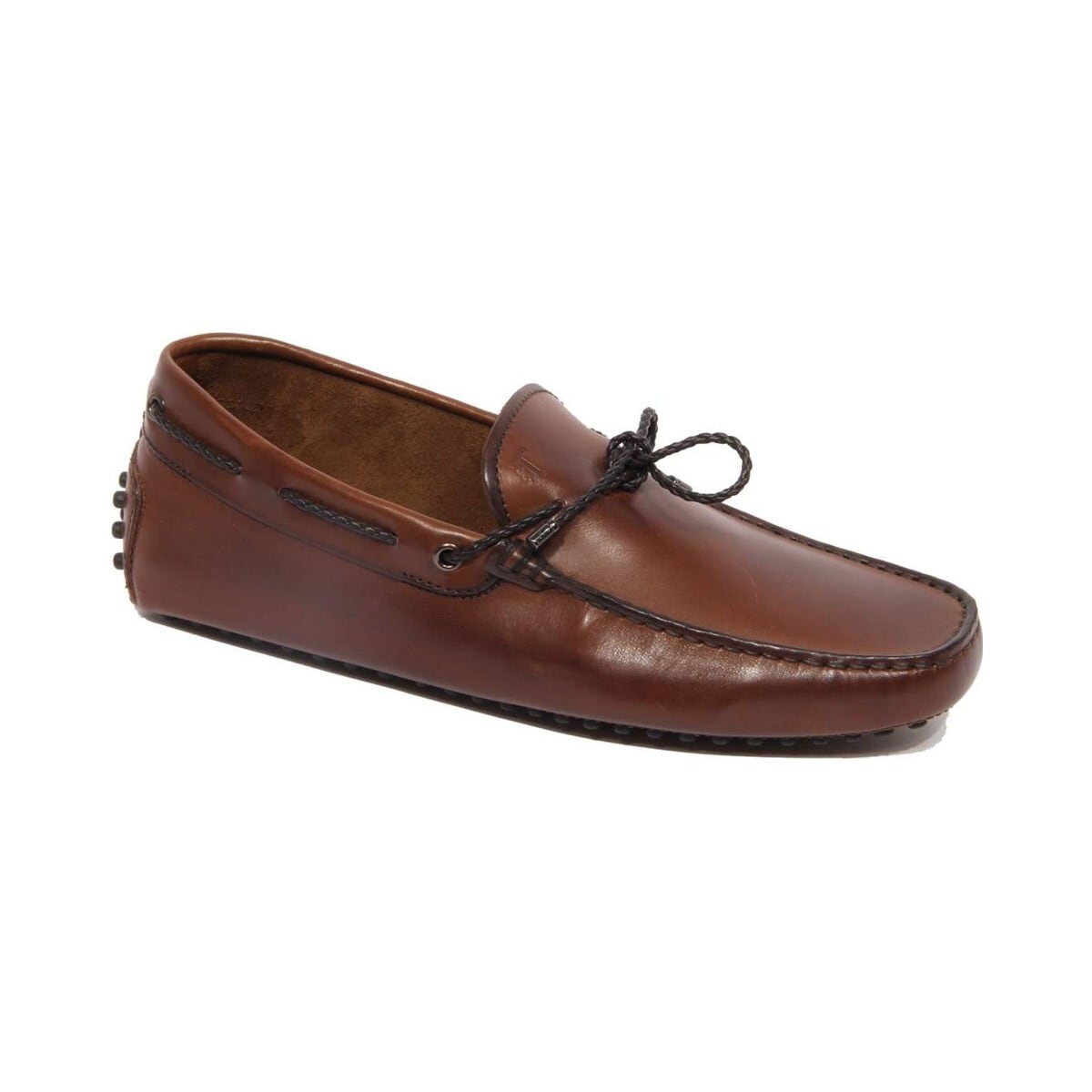 TOD'S トッズ メンズ ローファー レザー ブラウン