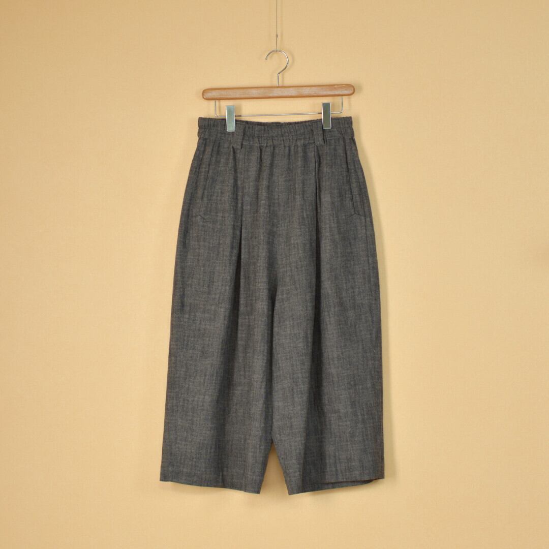 atelier naruse アトリエナルセ コットンスラブワイドパンツ