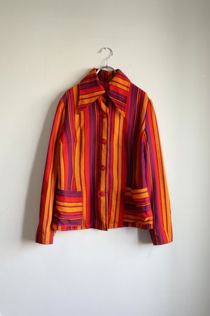 ethnic shirt jacket