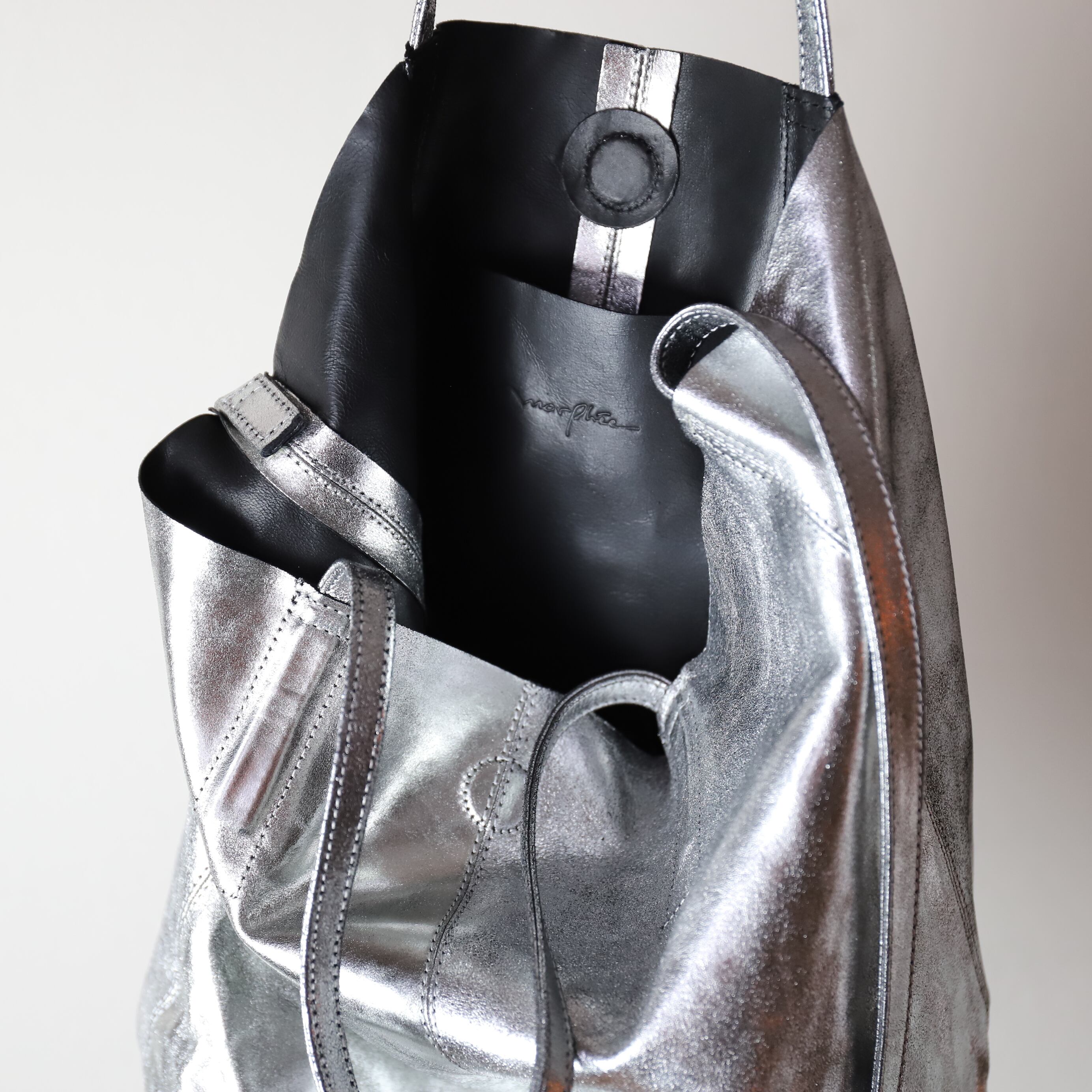 Morphee / 2WAY SMALL TOTE/ SILVER. | TIBETAN MARKET