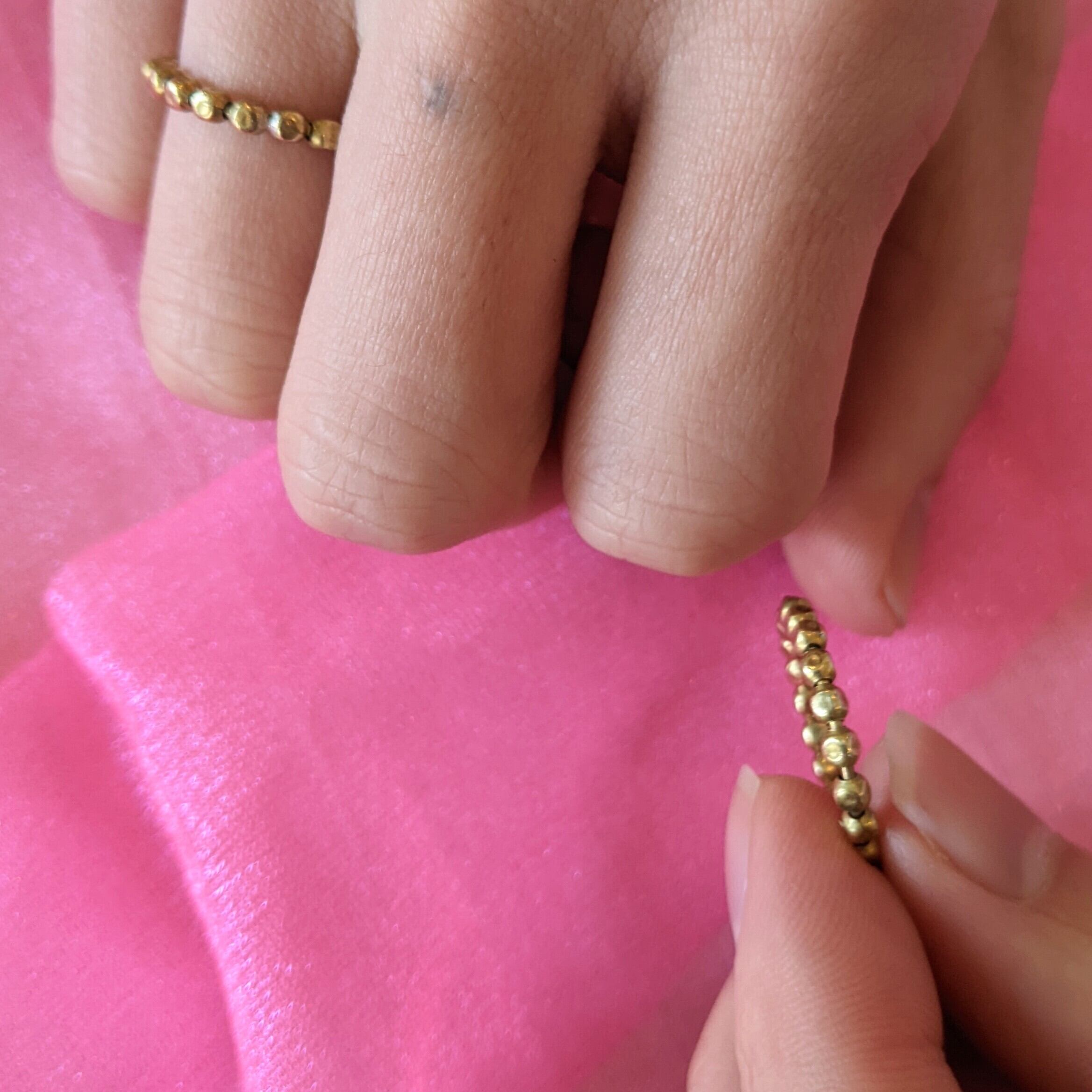 maitri ］マイトリー / つぶつぶリング / BRASS / 真鍮 | 服と雑貨ume