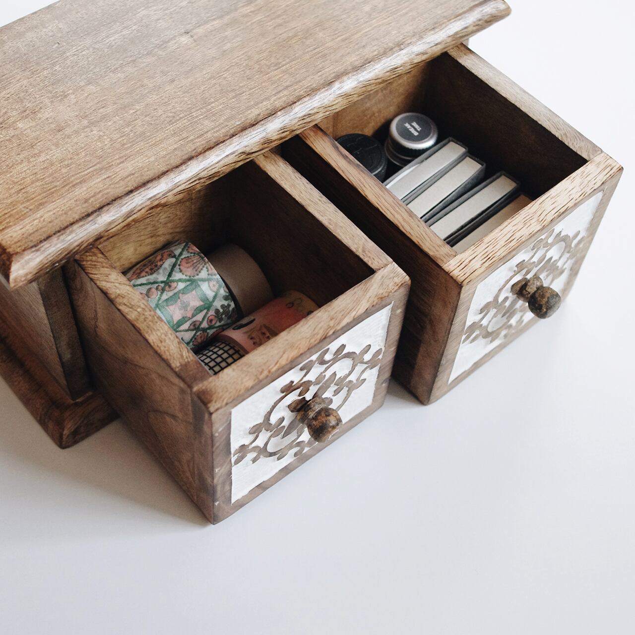 Wooden mini chest