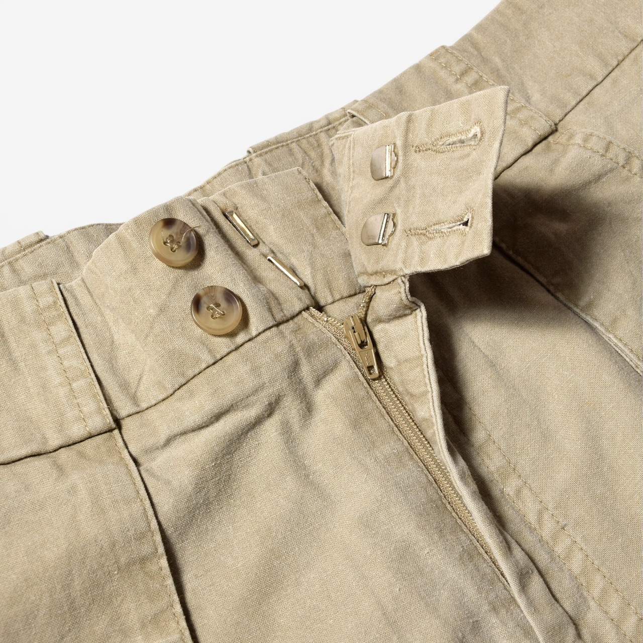 80s-90s BANANA REPUBLIC グルカショーツ ベージュ