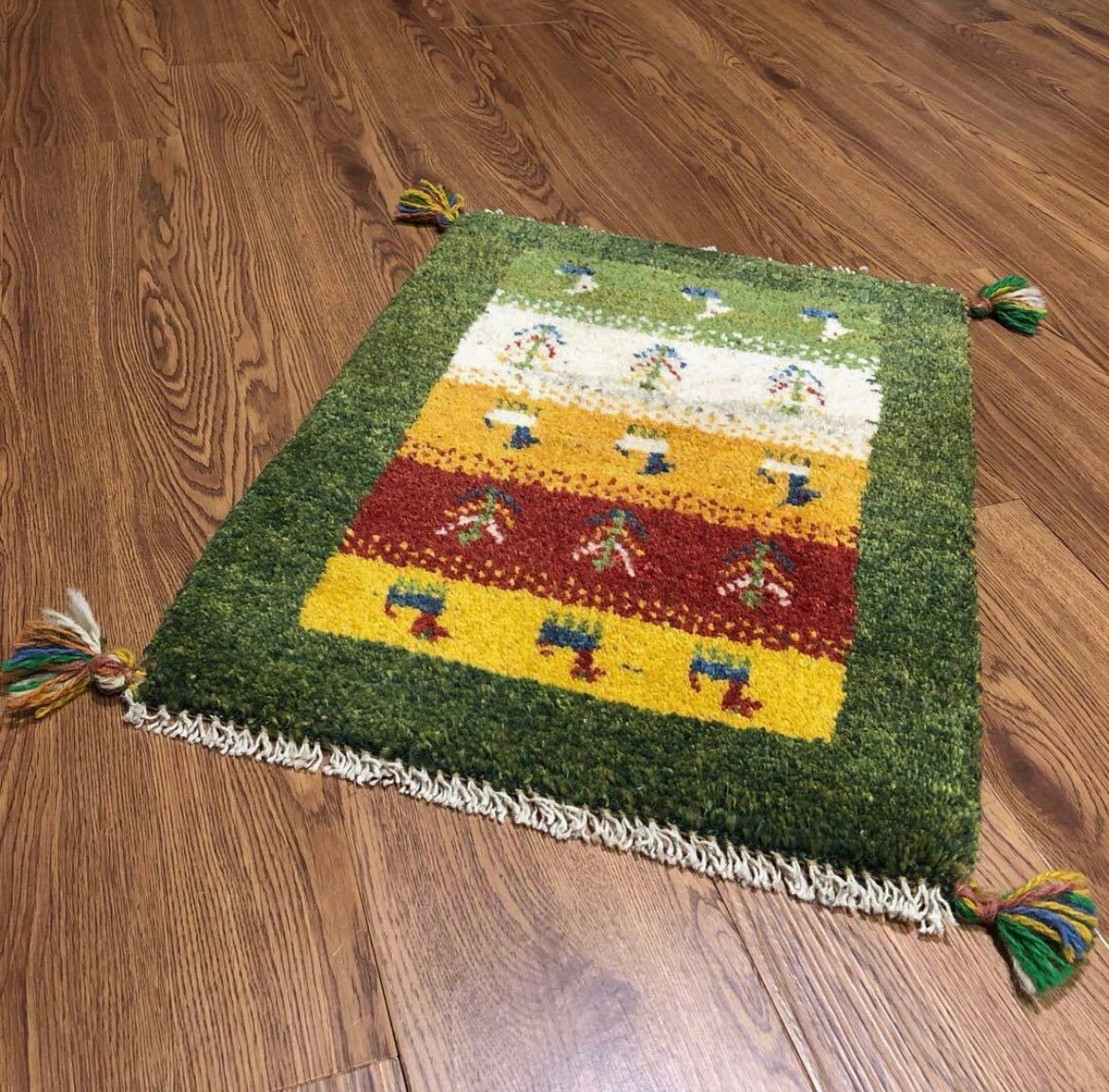 ペルシャギャッベ (ギャベ) ギャッベ 玄関マット No.GM-327 | A's Rug