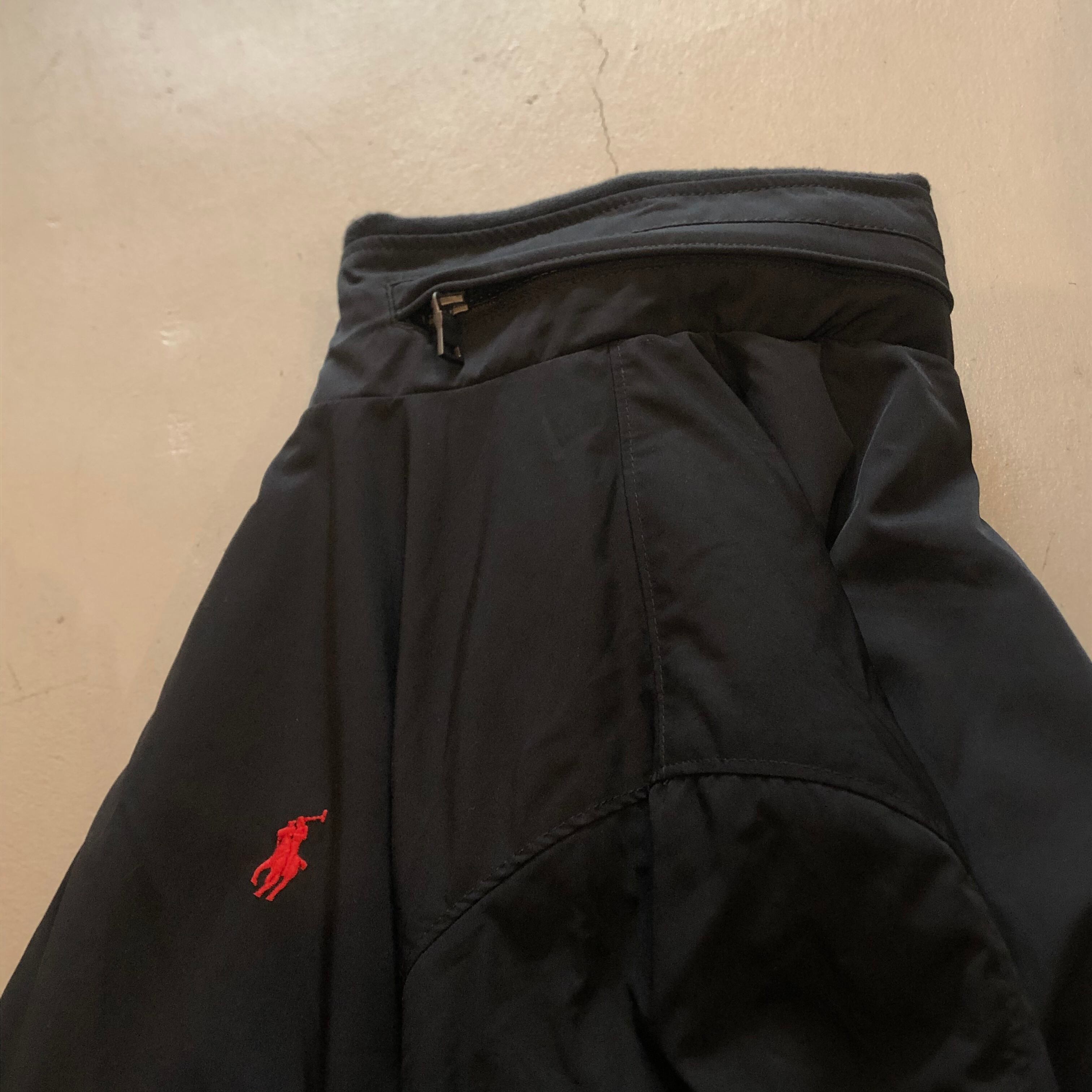 00s POLO Ralph Lauren high neck full zip shell jacket【高円寺店 