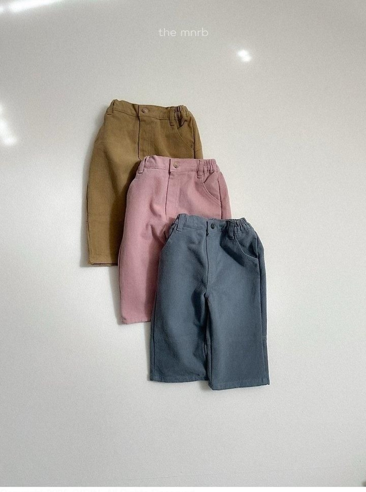 〖取寄〗韓国子供服 / 26winter / minirobe / ボタンピーチパンツ / キッズ *S~XL*