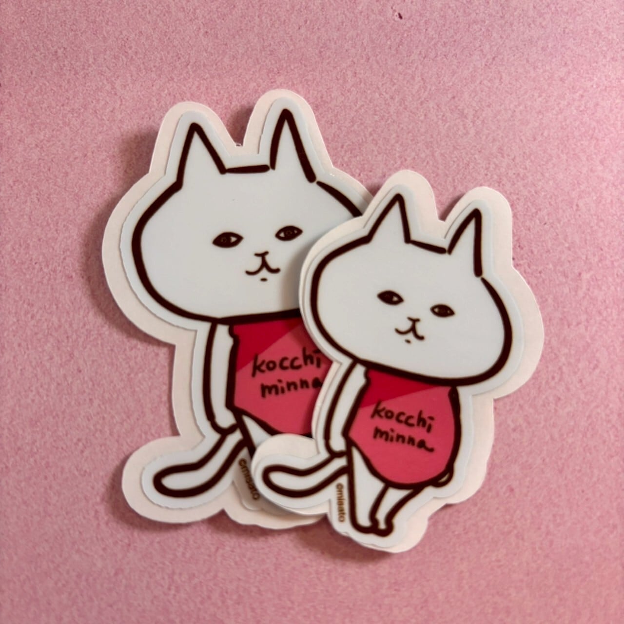 【こっちみんな】ステッカー(2枚入り)