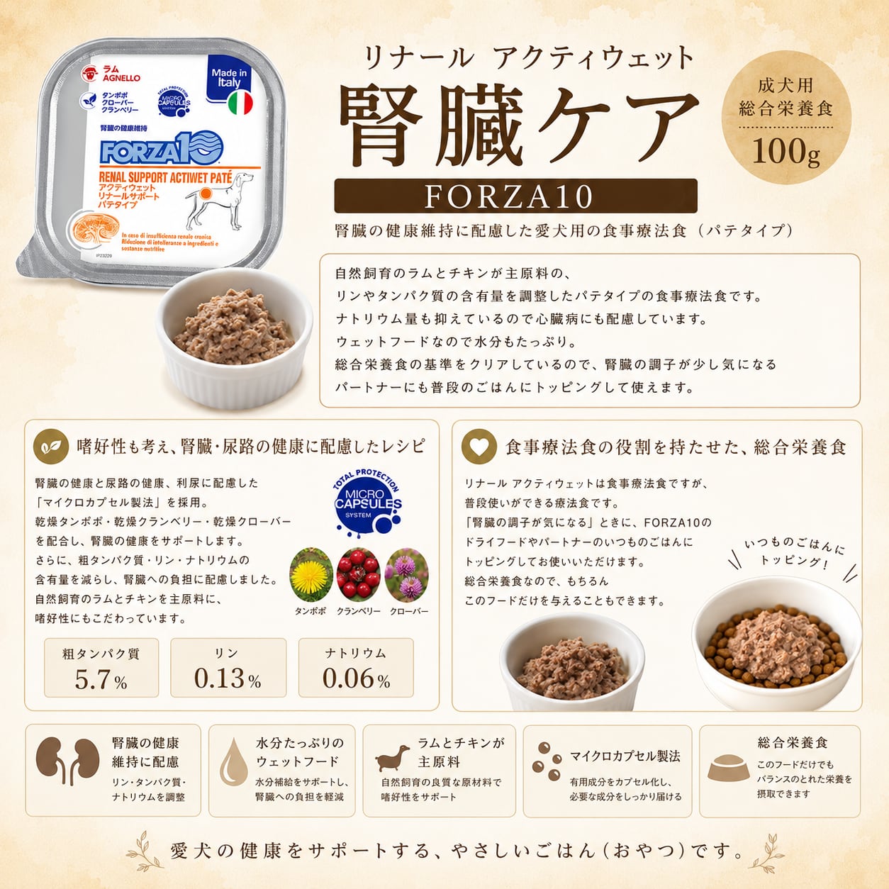 獣医師監修】腎臓ケア 犬用 ウェットフード 3種セット 食べ比べ 食事