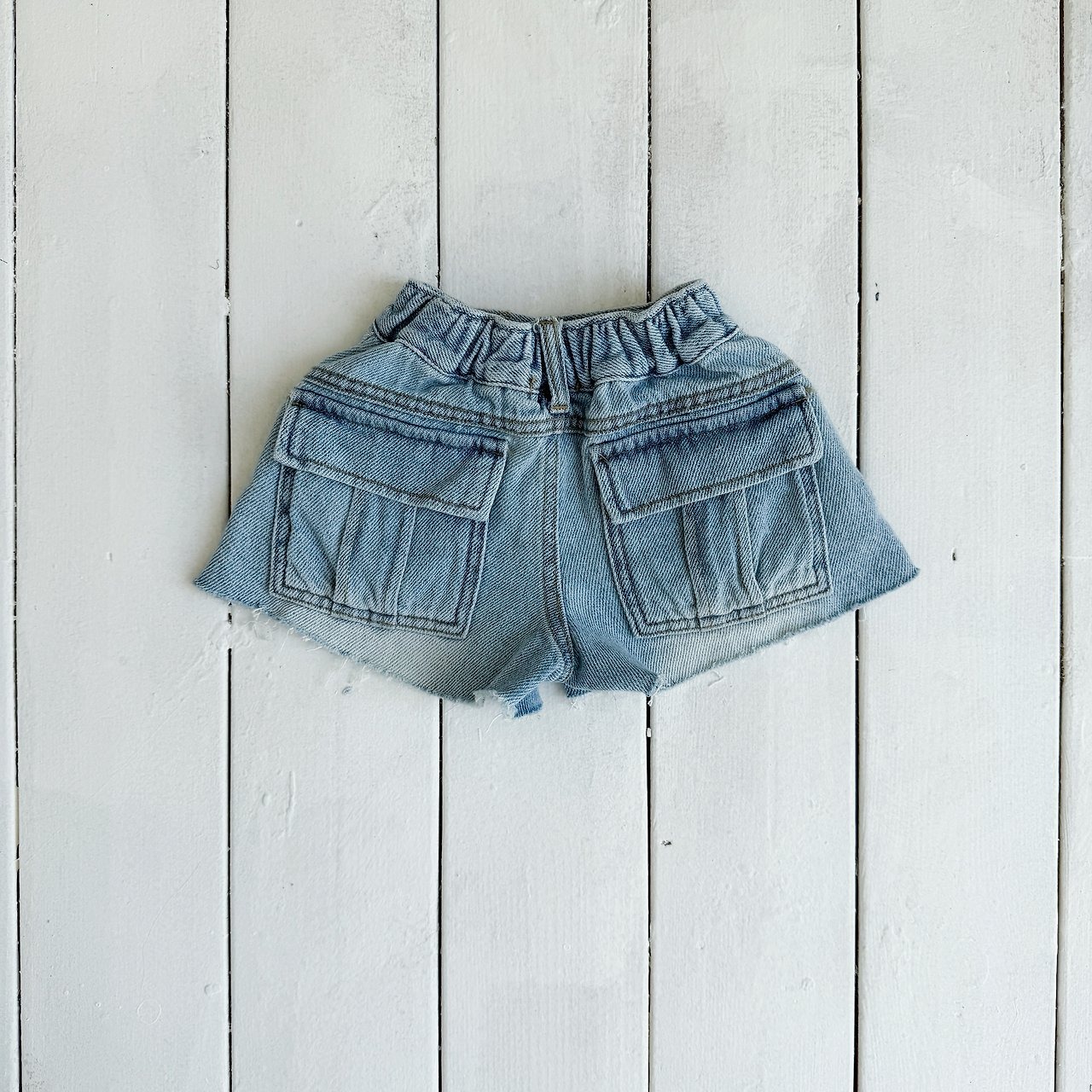 [ELLYMOLLY] Denim Flap Pocket Pants (13/15) / [엘리몰리] 데님플랩포켓팬츠 (13/15)