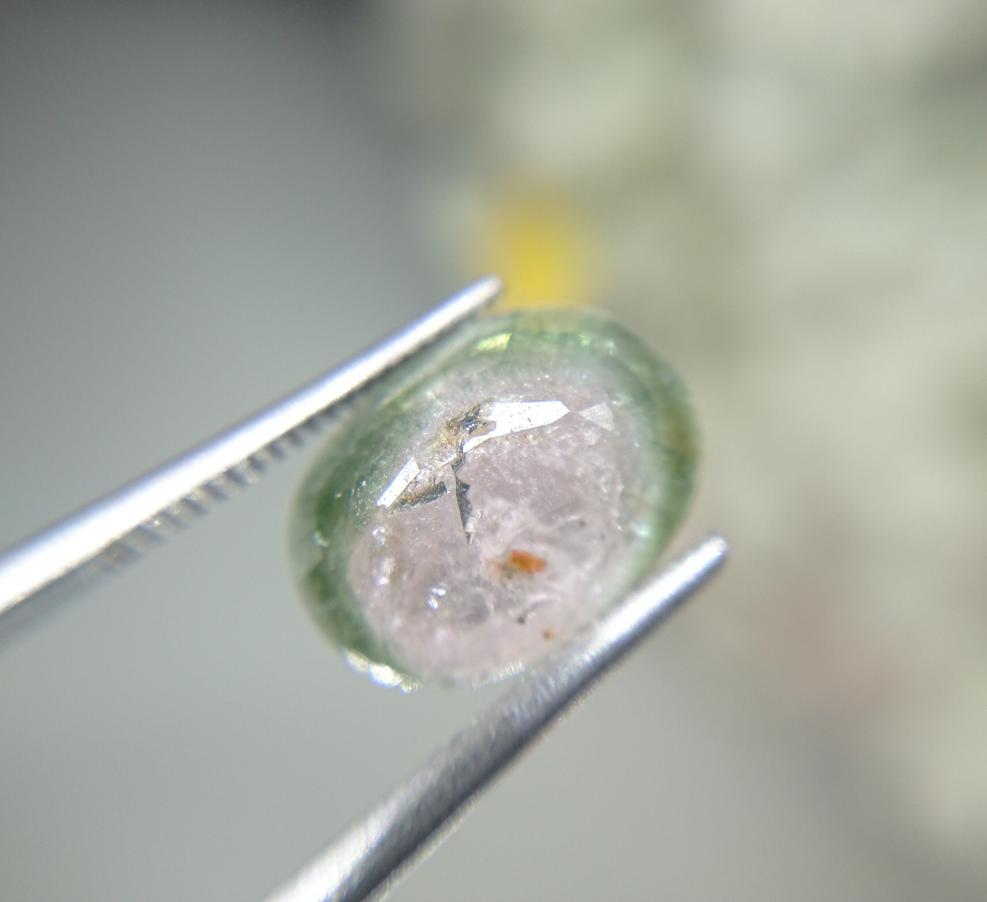 虹入り トルマリン バイカラートルマリン トリカラートルマリン 4.4ct 