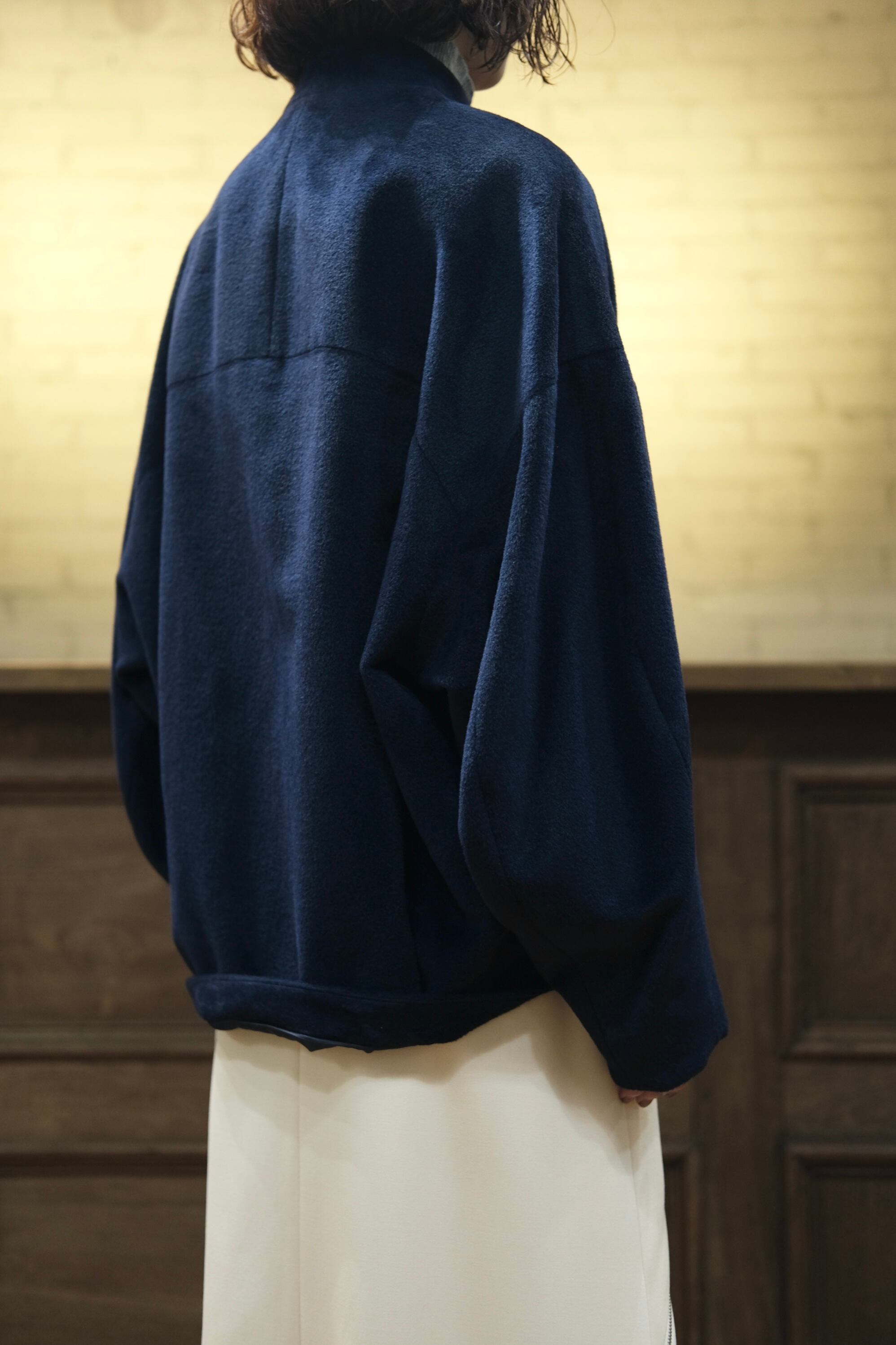 専用　2024AW Beaver Finished Alpaca Wool Beaver Finished Alpaca Wool Blouson