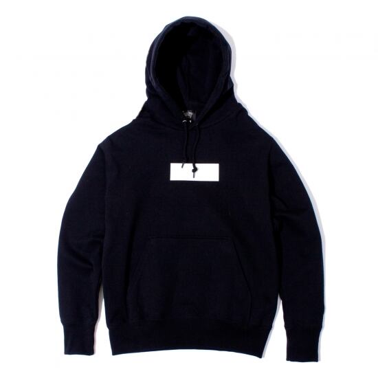 BOX LOGO PULL PARKA #BLACK