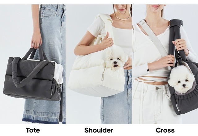 (MON)定番ペットバッグ(GRAY)