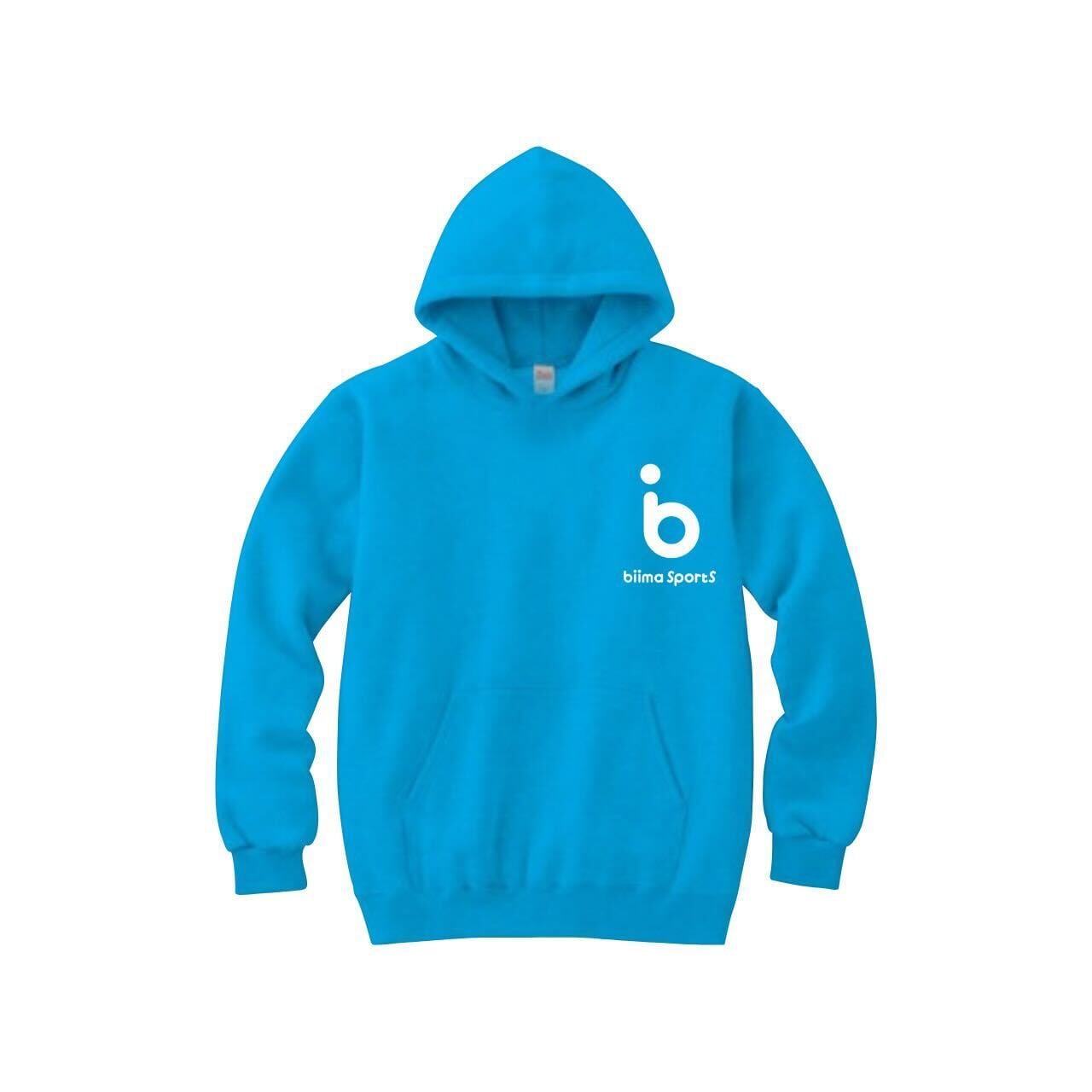 biima sports オリジナルパーカー ターコイズ | biima sports