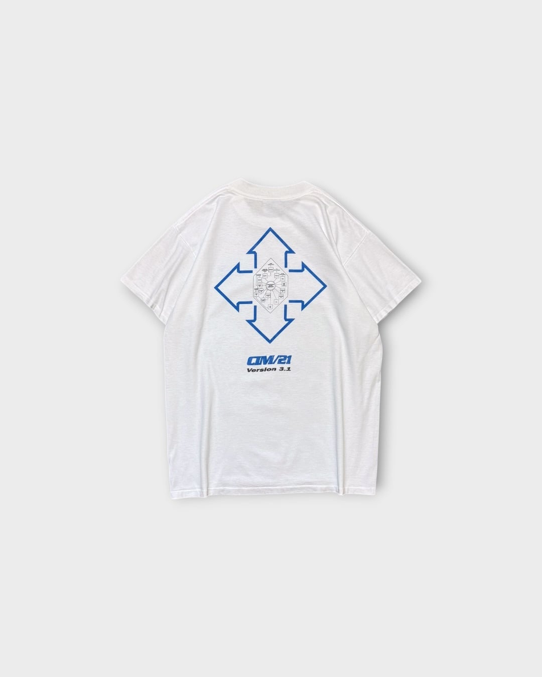 【VINTAGE】1990’s “Industrial Systems, Inc.” CIM/21 Version 3.1 IT Print T-Shirt