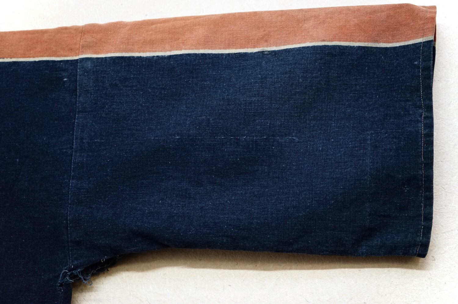 341 火消し半纏 消防 藍染 木綿古布 アンティーク ヴィンテージ