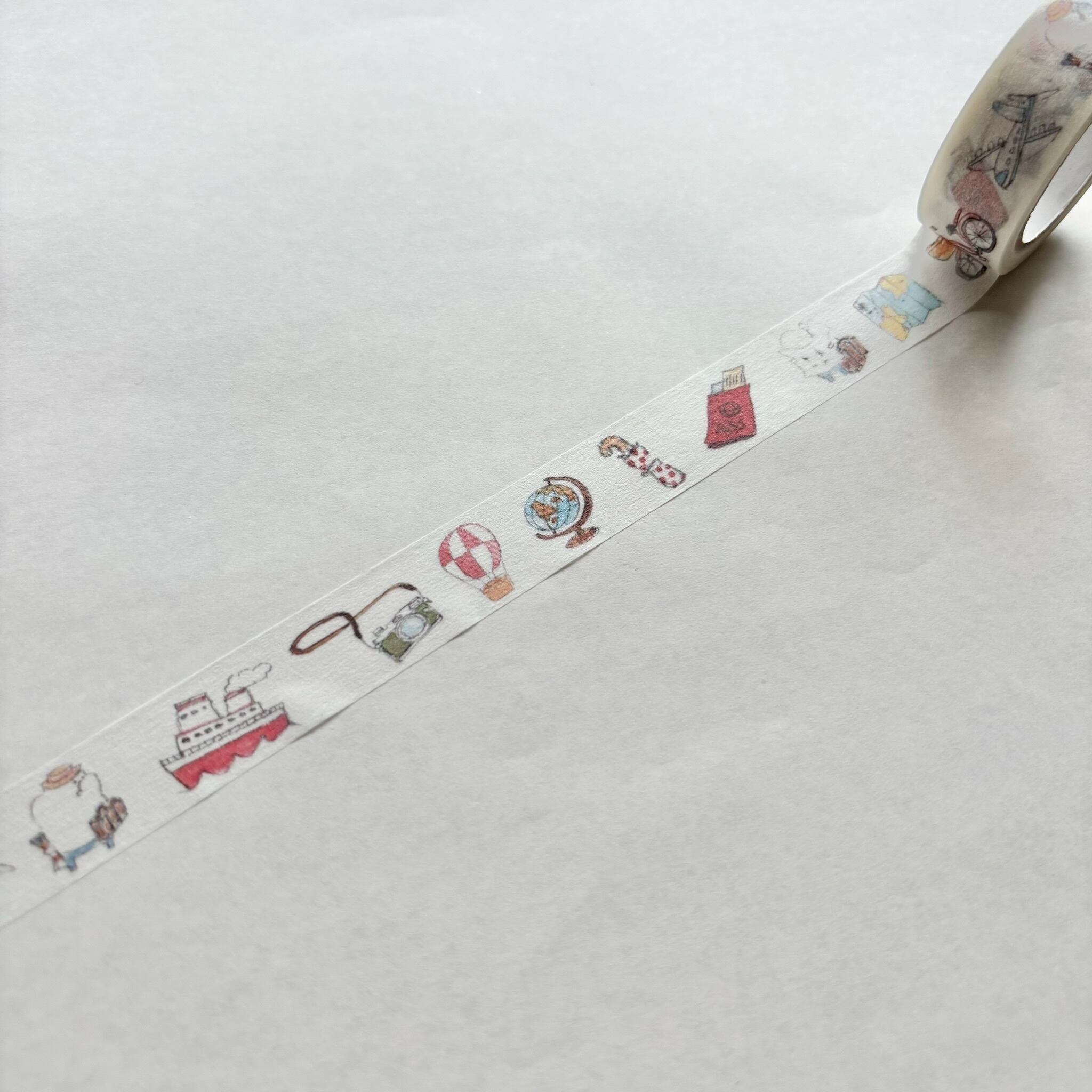 【マスキングテープ】muuちゃん - Travel - 15mm×7m | spicaの庭 (SM79)