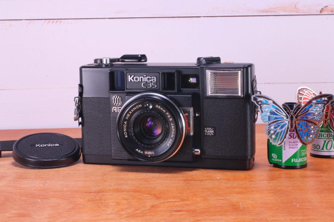 Konica C35 AF ジャスピンコニカ | Totte Me Camera