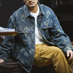 Bleached Denim Shirt Oversized ◇H0320