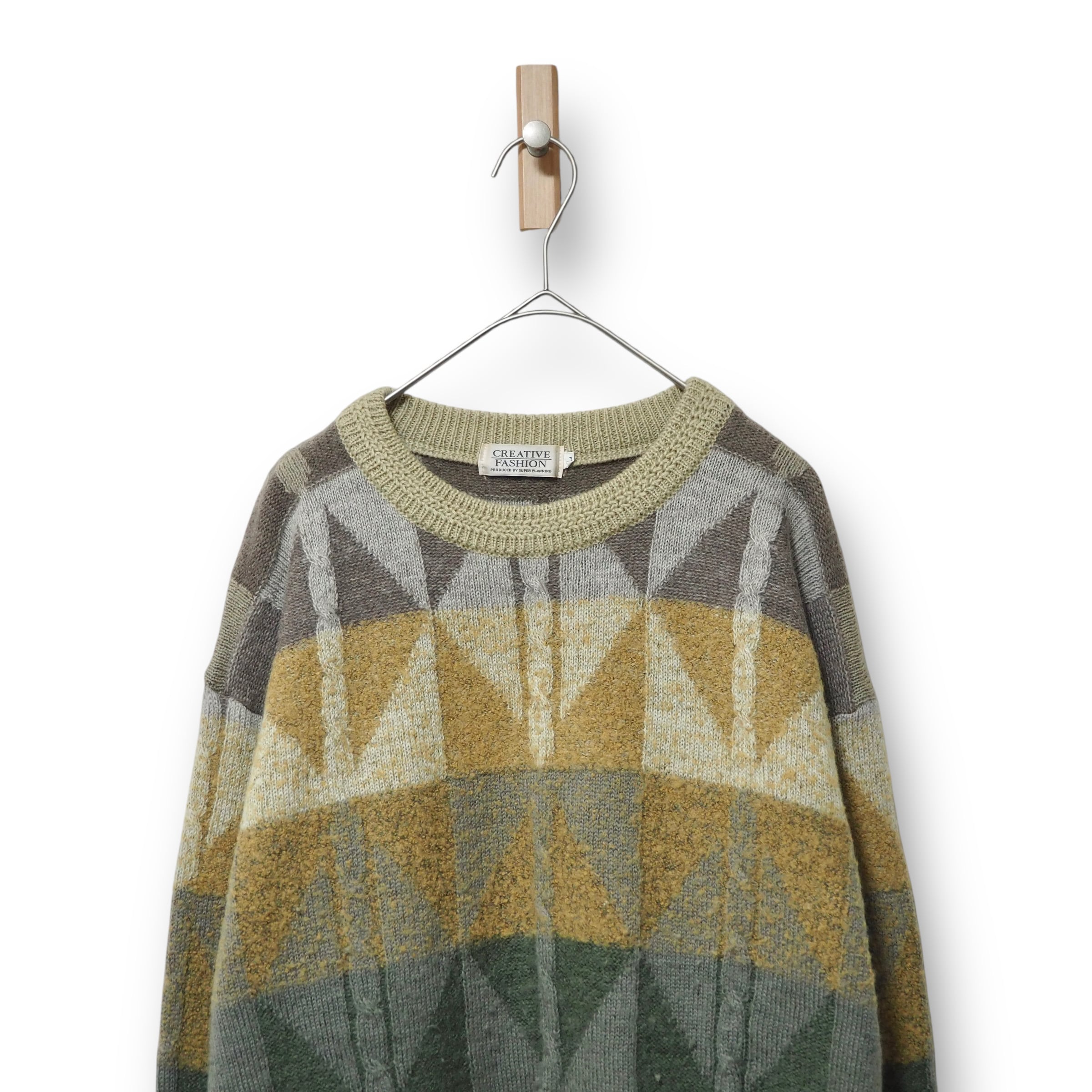 【VINTAGE】デザインニット