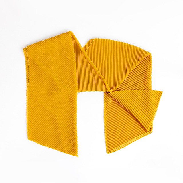 Wearable Stole  015（Ｄ－Ａ－０１５）＃102マスタード