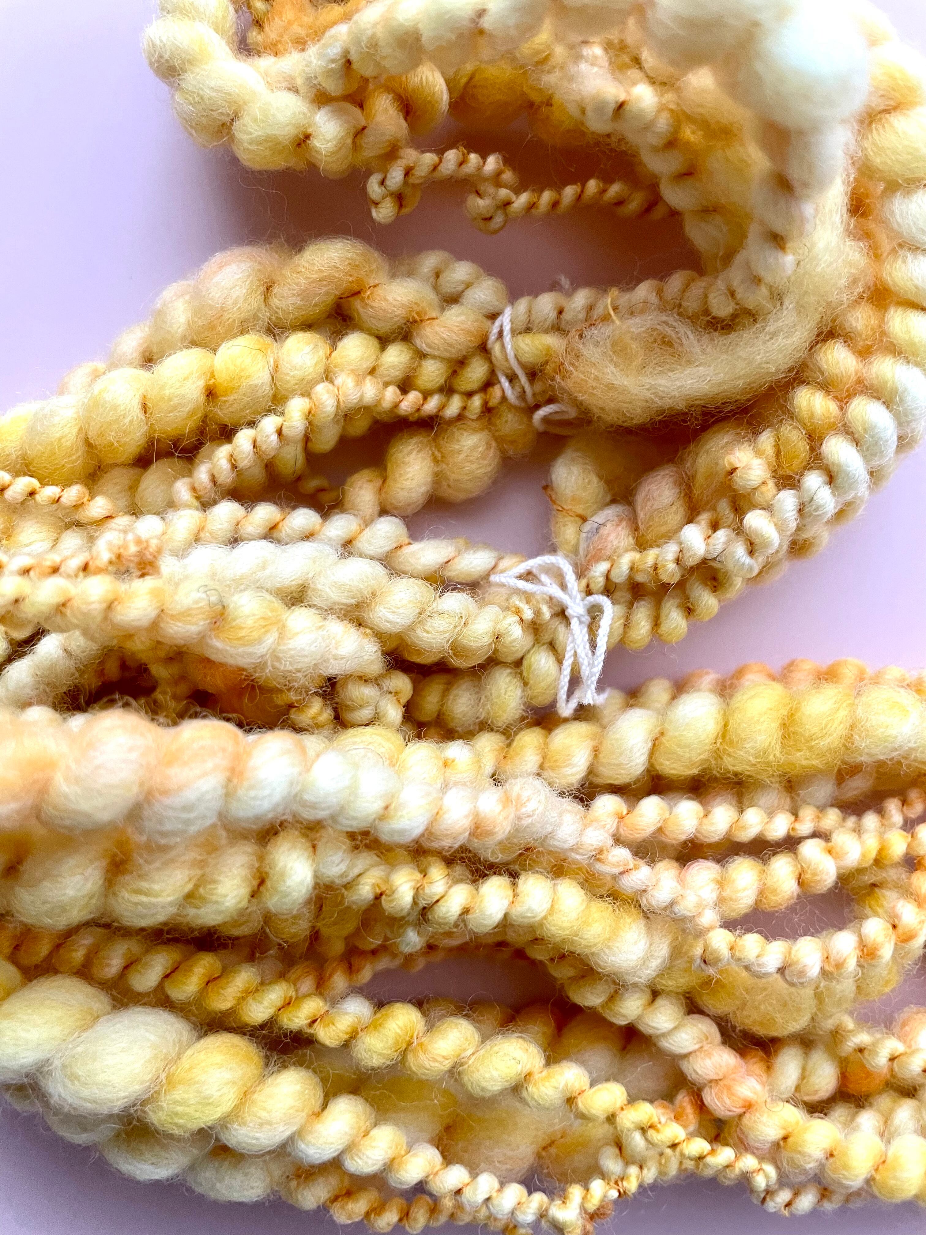 アートヤーン  手紡ぎ糸