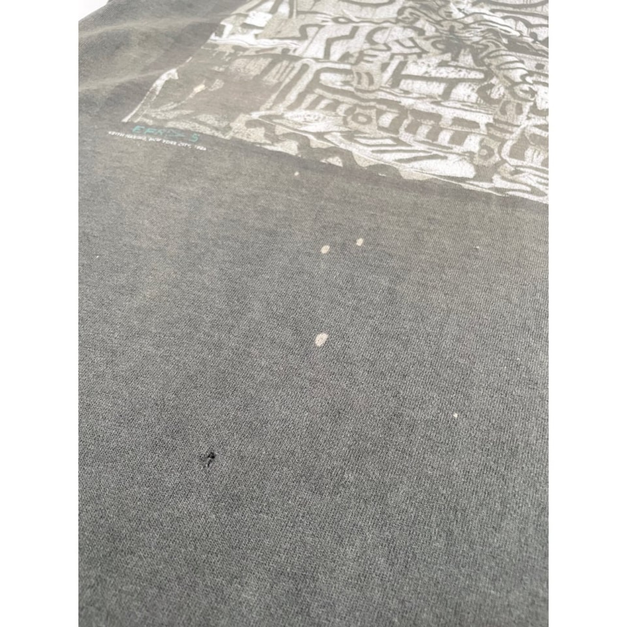 90s Keith Haring × Annie Leibovitz Art Tee Size M