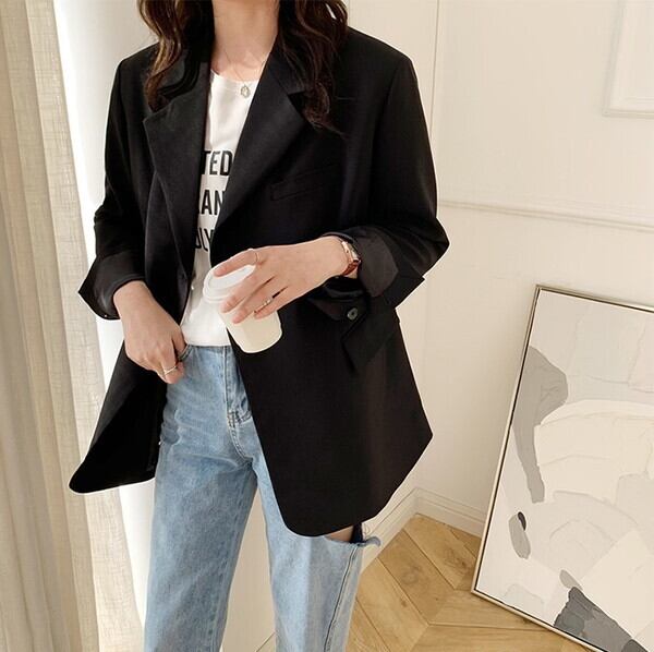 春夏新作 21 アウター 春レディース アウター 春 ジャケット レディース ジャケット 春 ジャケット レディース 春 テーラードジャケット テーラードジャケット レディース オフィスカジュアル 通勤 レディース ミドル丈ジャケット Ol テレワーク オフィス 2色 ブラック
