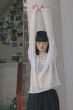 DU260704 Sheer Mohair Button Knit【一部予約商品10月中旬】