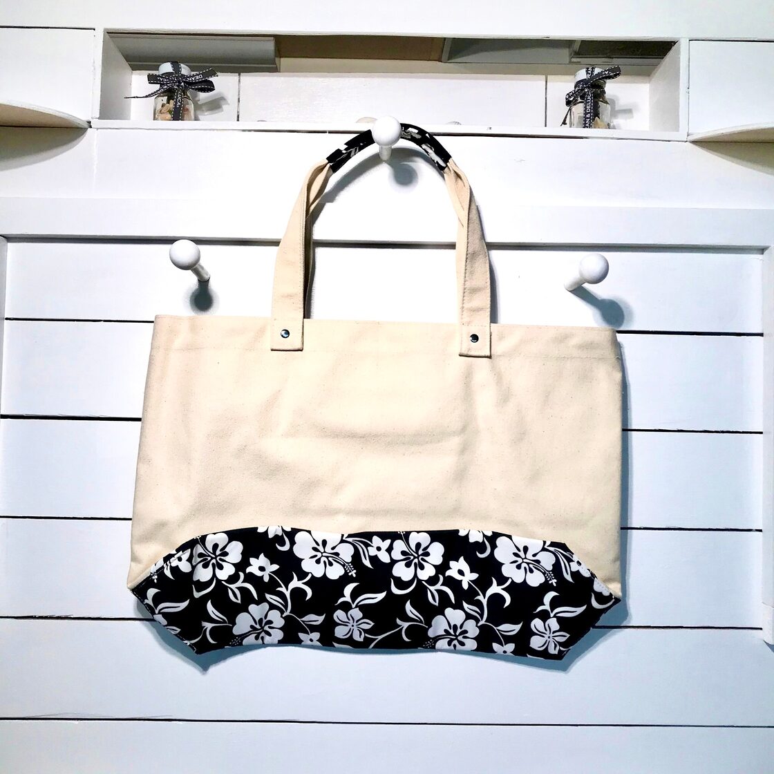 ハイビスカス・デラックストートバッグ《HAWAII限定》DEAN＆DELUCA 