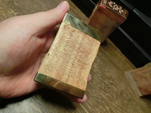 Revo Wood V2 -Brass- MRN MODZ　茨城県水戸市の電子タバコ・VAPE専門店　爆煙堂