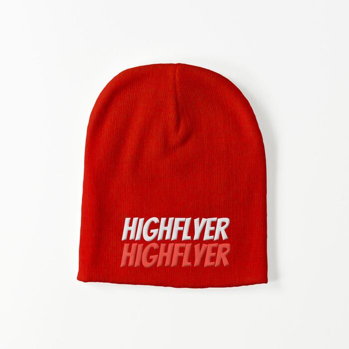 Shhh Swirl Beanie (Red & Yellow) | Pay ID