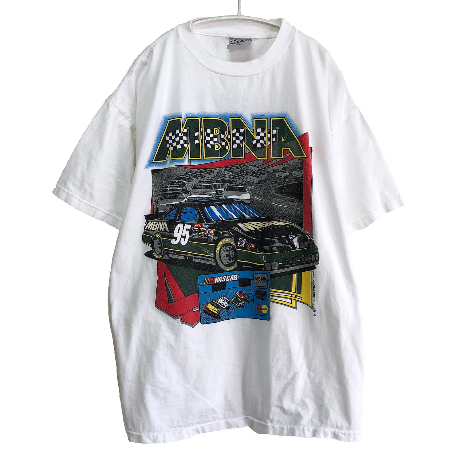 90S USA製 ヴィンテージ ナスカー MBNA レーシング 1995 Tシャツ ...