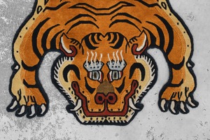 Tibetan Tiger Rug 《Sサイズ•プレミアムウール539》チベタンタイガーラグ