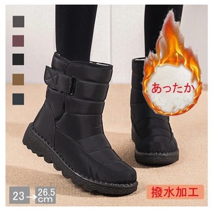 スノーブーツ レディース 5色 23-26.5㎝ 防水 軽量 滑り止め 雪靴 アウトドア 防寒 冬用 25LT171