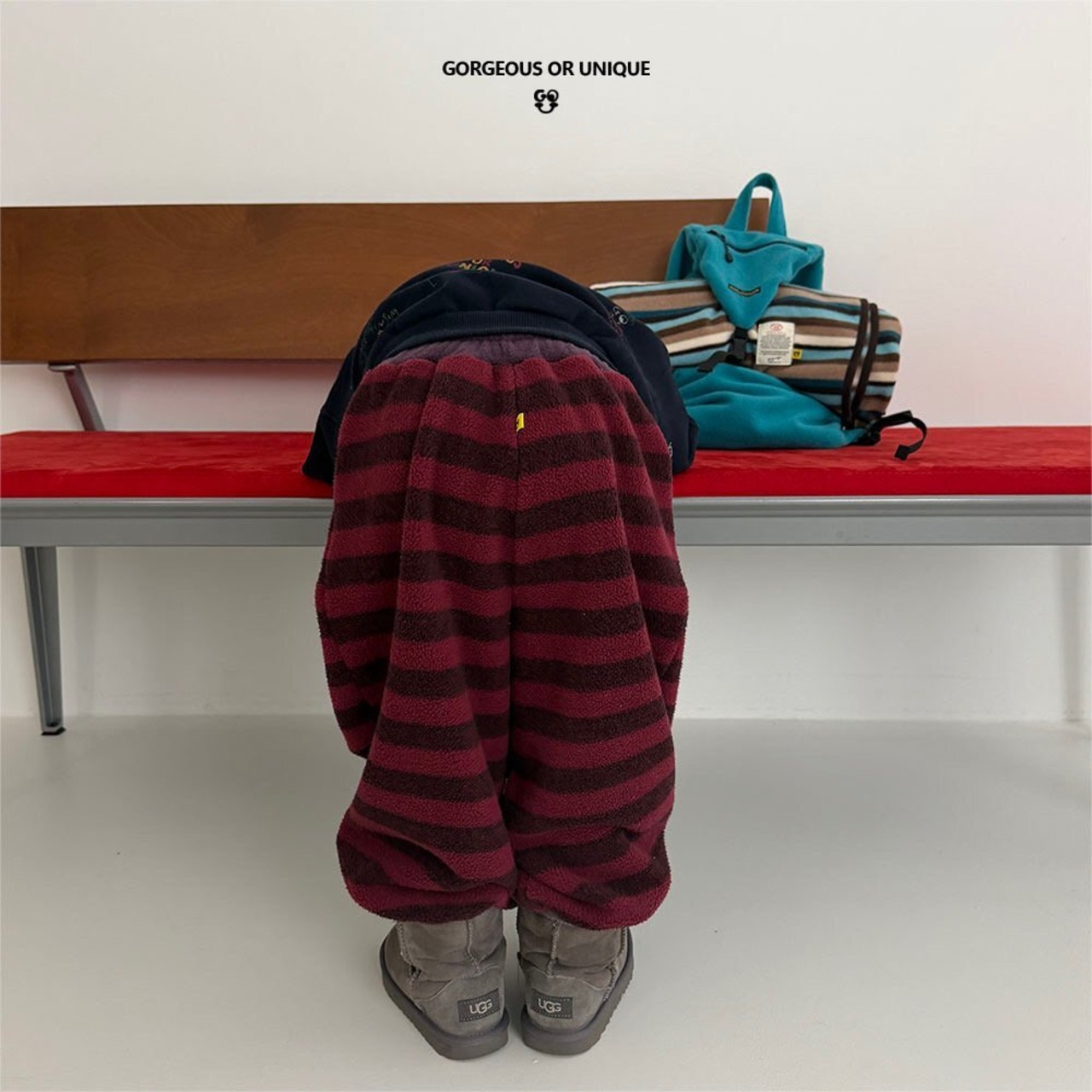 GOU［取寄］masil border pants 26winter