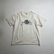 90s USA　jars of clay　シングルステッチ　両面プリント　バンドTシャツ　ジャーズ・オブ・クレイ　アイボリー　L 古着