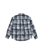 【#Re:room】SUEDE POCKET CHECK SHIRTS［RES134］