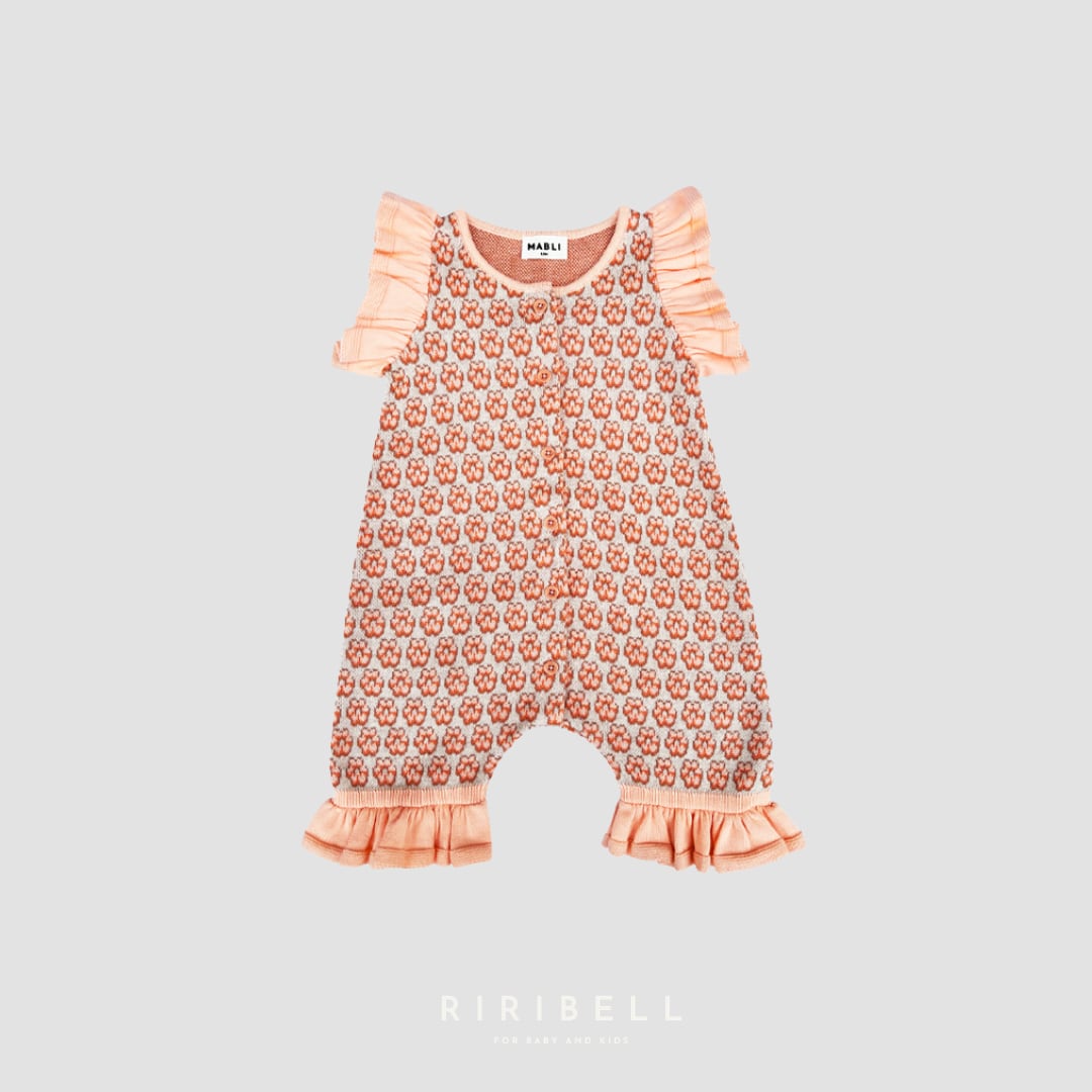 【MABLI】DONUT ROMPER - BLUSH