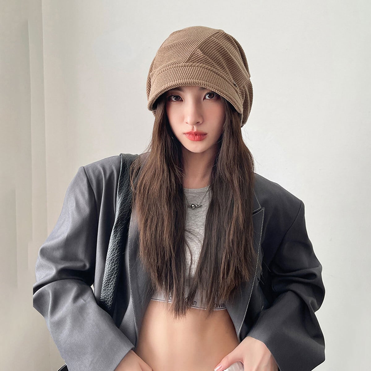 コーデュロイ キャスケット ハット レディース 秋冬 韓国 帽子 小顔 おしゃれ きれいめ 大人 カジュアル つば付き 被りやすい 通勤 通学 大人可愛い 大人女子