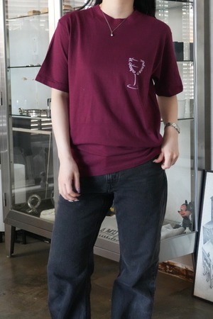 80s wine tee