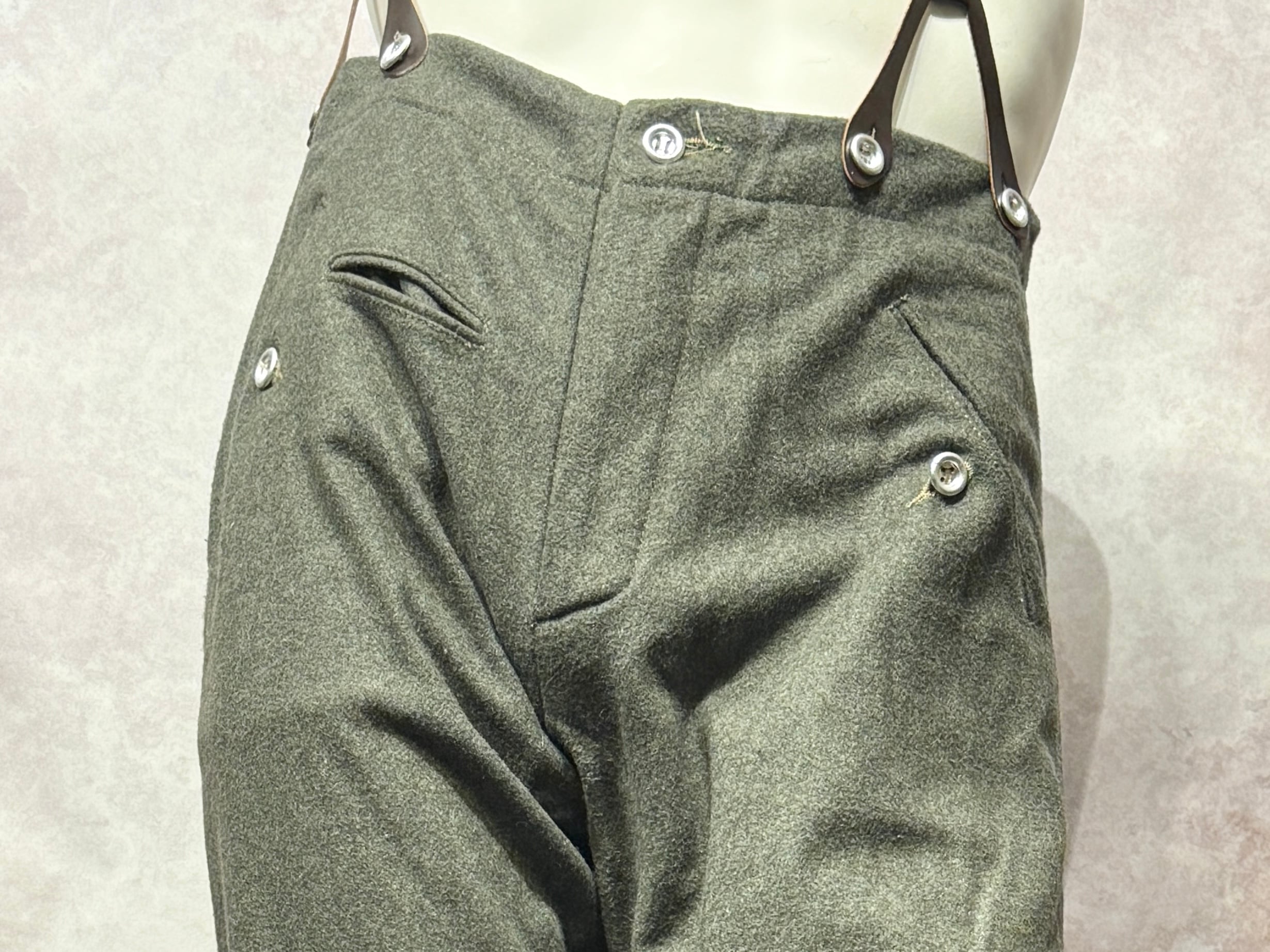USED】WWII ドイツ軍 M40野戦パンツ（Mサイズ相当